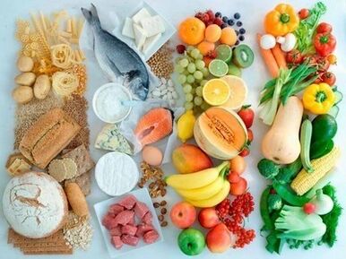Separado por productos de categoría